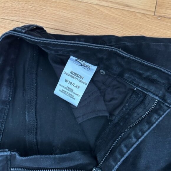 Silver Jeans (Robson Skinny), Size 30, Black - Picture 4 of 4